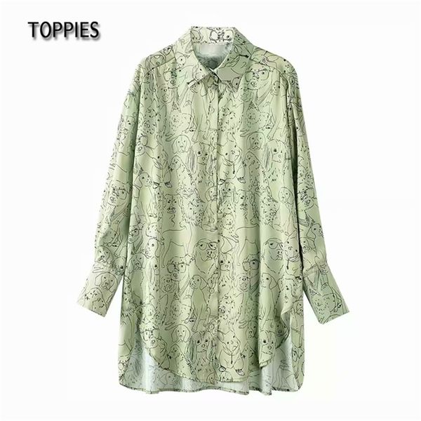 sweet cute dog printing long shirts women oversized blouses graffiti female fashion clothes 210421, White
sweet cute dog printing long shirts women oversized blouses graffiti female fashion clothes 210421, White