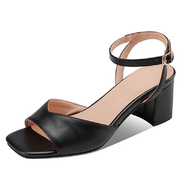 sandals 2021 women summer shoes fashion ankle strap block heels gladiator classic party dress wedding large size, Black
sandals 2021 women summer shoes fashion ankle strap block heels gladiator classic party dress wedding large size, Black