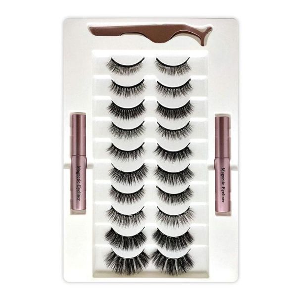 false eyelashes mink set magic eyeliner lashes self adhesive repeated use makeup waterproof liquid
false eyelashes mink set magic eyeliner lashes self adhesive repeated use makeup waterproof liquid