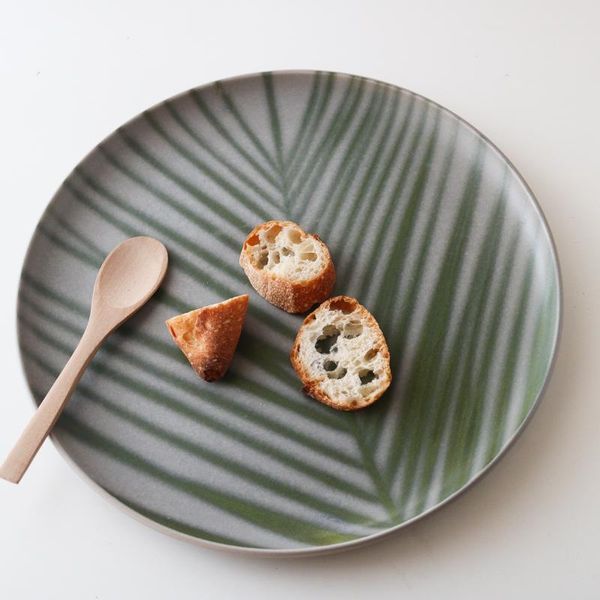 creativity bamboo leaf round plates porcelain simplicity serving platter western dishes tableware vajilla kitchen tools ek50cp &
creativity bamboo leaf round plates porcelain simplicity serving platter western dishes tableware vajilla kitchen tools ek50cp &