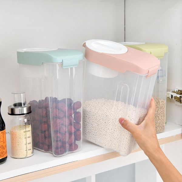 storage bottles & jars multifunction moisture-proof rice bucket kitchen containers insect-proof sealed grain box organizers
storage bottles & jars multifunction moisture-proof rice bucket kitchen containers insect-proof sealed grain box organizers