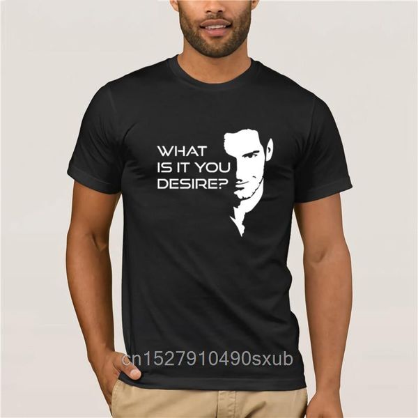 men's t-shirts fashion summer t-shirt lucifer morningstars what is it you desire fit weird leisure men printing tshirt trend, White;black
men's t-shirts fashion summer t-shirt lucifer morningstars what is it you desire fit weird leisure men printing tshirt trend, White;black