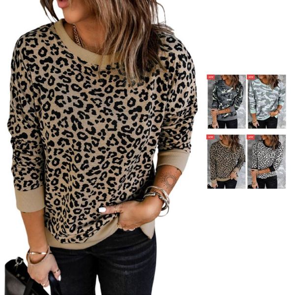 women's hoodies & sweatshirts 2021 long sleeve crew neck camouflage leopard pullover streetwear designer crewneck sweatshirt, Black
women's hoodies & sweatshirts 2021 long sleeve crew neck camouflage leopard pullover streetwear designer crewneck sweatshirt, Black