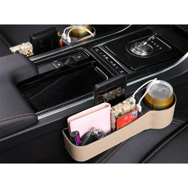 car organizer w/2 usb port gap storage box slot leather + abs left side pocket replacement seat slit
car organizer w/2 usb port gap storage box slot leather + abs left side pocket replacement seat slit