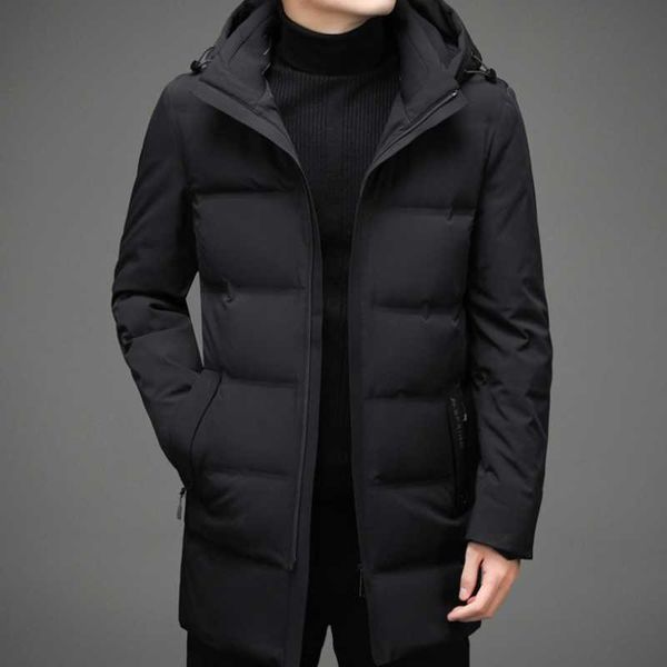 men's down & parkas mid-length jacket business 90% white duck winter thick warm coat, Black
men's down & parkas mid-length jacket business 90% white duck winter thick warm coat, Black