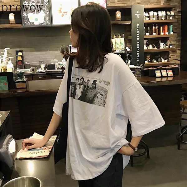 women's t-shirt prowow loose crazy style print t shirt women o neck pullover short sleeve tees summer 2021 casual ladies good quality, White
women's t-shirt prowow loose crazy style print t shirt women o neck pullover short sleeve tees summer 2021 casual ladies good quality, White