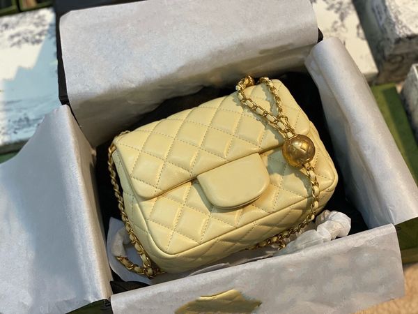 genuine leather hand bags fashion golden ball chain shoulder crossbody classic all-match mini flap handbag women waist bag
genuine leather hand bags fashion golden ball chain shoulder crossbody classic all-match mini flap handbag women waist bag