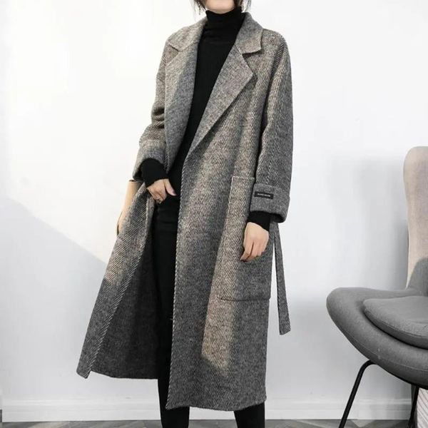 women's wool & blends herringbone black coat women mid-length winter thickened korean version houndstooth vintage big pocket woolen
women's wool & blends herringbone black coat women mid-length winter thickened korean version houndstooth vintage big pocket woolen