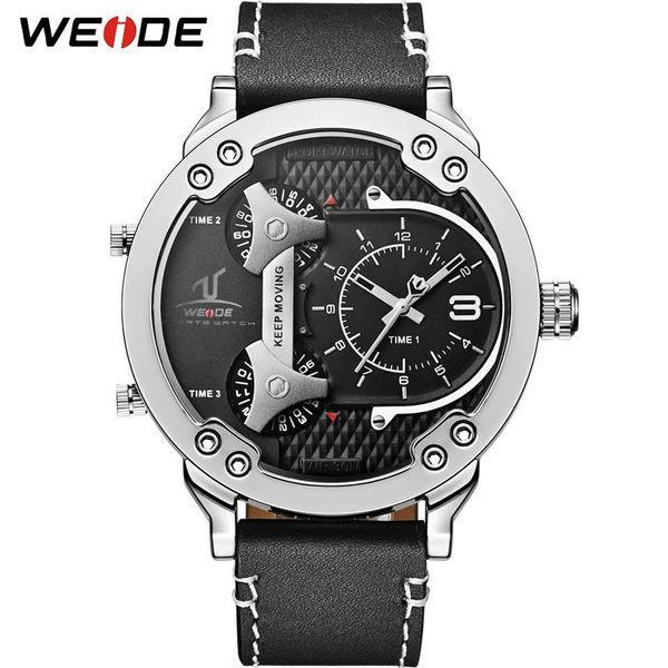 wristwatches weide men's watch quartz movement male wrist watches relogio masculino clock, Slivery;brown
wristwatches weide men's watch quartz movement male wrist watches relogio masculino clock, Slivery;brown