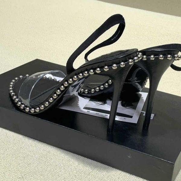 sandals summer roman high heels pvc with rivets beaded fine and open toe style retro, Black
sandals summer roman high heels pvc with rivets beaded fine and open toe style retro, Black