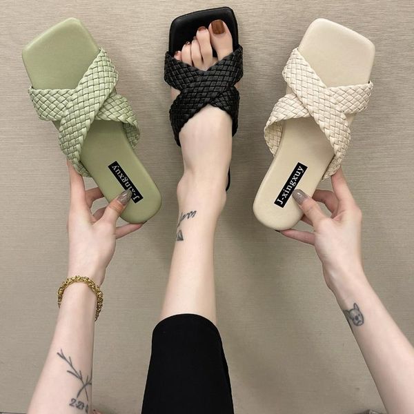 summer women mules slippers outdoor sandals shoes female lady slides flip flops sexy, Black
summer women mules slippers outdoor sandals shoes female lady slides flip flops sexy, Black