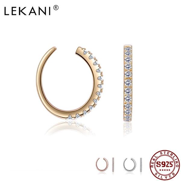 hoop & huggie lekani genuine 925 sterling silver earrings for women clear cubic zirconia 3 colors small earring fine jewelry, Golden;silver
hoop & huggie lekani genuine 925 sterling silver earrings for women clear cubic zirconia 3 colors small earring fine jewelry, Golden;silver