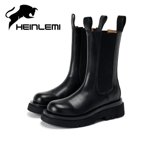boots fashion leather women ankle chunky winter shoes platform slip on non-slip knee high long, Black
boots fashion leather women ankle chunky winter shoes platform slip on non-slip knee high long, Black