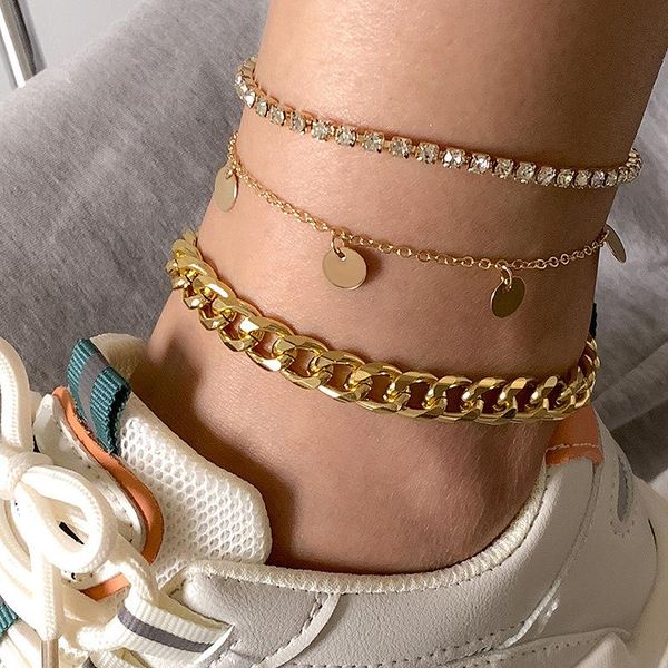 anklets 3pcs/set wedding women high-heeled shoes diamond foot ankle chain barefoot sandals beach jewelry girl anklet combo suit, Red;blue
anklets 3pcs/set wedding women high-heeled shoes diamond foot ankle chain barefoot sandals beach jewelry girl anklet combo suit, Red;blue