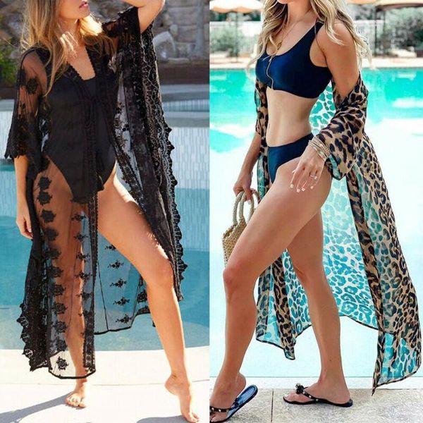 women summer lace crochet bikini cover up swimwear bathing suit beach dress women's, White;black
women summer lace crochet bikini cover up swimwear bathing suit beach dress women's, White;black