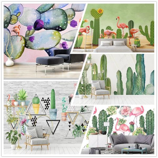 wallpapers papel de parede nordic fresh watercolor cactus flamingo cartoon wallpaper,living room children's bedroom wall paers home dec
wallpapers papel de parede nordic fresh watercolor cactus flamingo cartoon wallpaper,living room children's bedroom wall paers home dec