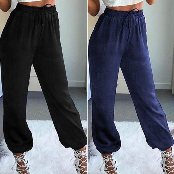 women's pants & capris 2021 fashion zanzea women casual wide leg female solid bottom streetwear elastic waist trousers pantalon sweatpa, Black;white
women's pants & capris 2021 fashion zanzea women casual wide leg female solid bottom streetwear elastic waist trousers pantalon sweatpa, Black;white