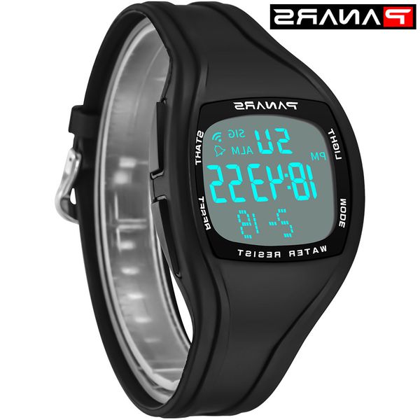 wrist watch leisure waterproof world time good gift aviation series digital led men ms very atmospheric watch, Silver
wrist watch leisure waterproof world time good gift aviation series digital led men ms very atmospheric watch, Silver