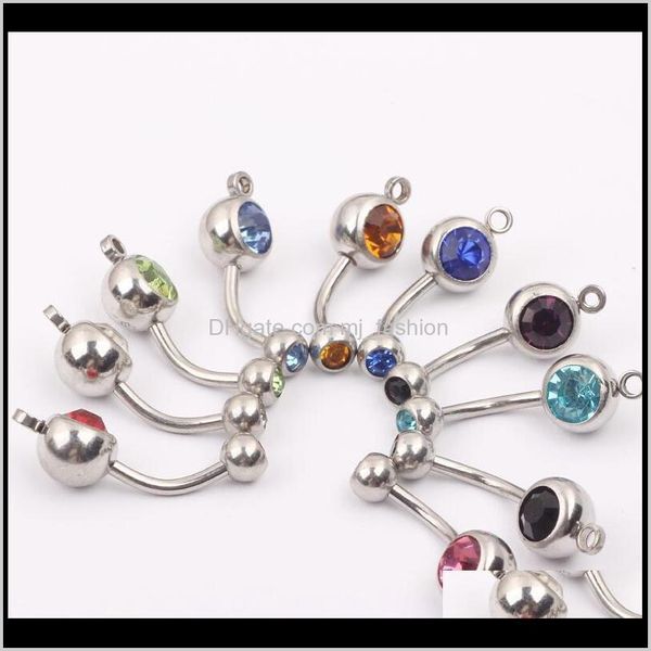 & bell rings jewelry jewelryfashion button bar body piercing jewelrystainless steel belly navel ring drop delivery 2021 vkocr, Silver
& bell rings jewelry jewelryfashion button bar body piercing jewelrystainless steel belly navel ring drop delivery 2021 vkocr, Silver