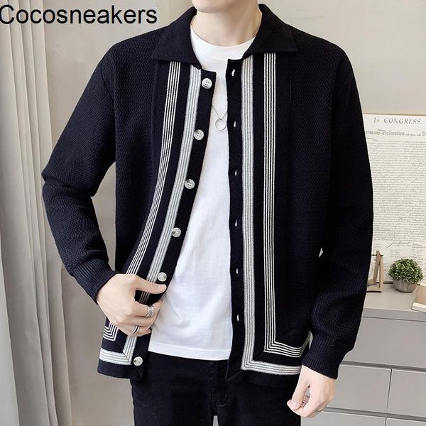 men's sweaters autumn and winter sweater coat korean version slim young students contrast color knitted cardigan jacket trend, White;black
men's sweaters autumn and winter sweater coat korean version slim young students contrast color knitted cardigan jacket trend, White;black