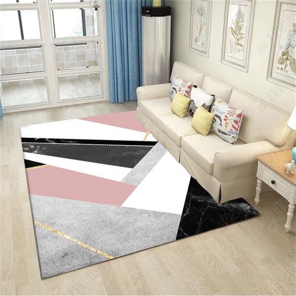 nordic style geometric pink black marble bedroom living room floor mat carpet customization carpets
nordic style geometric pink black marble bedroom living room floor mat carpet customization carpets