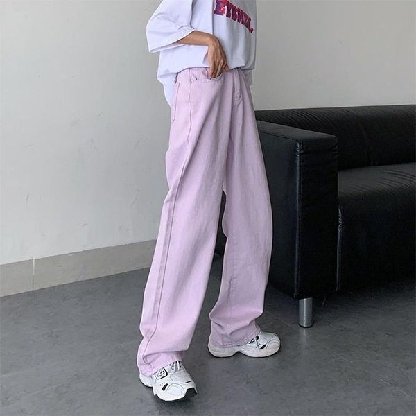 women's jeans women solid leisure loose high waist wide leg all-match n style chic purple autumn stylish streetwear minimalist, Blue
women's jeans women solid leisure loose high waist wide leg all-match n style chic purple autumn stylish streetwear minimalist, Blue