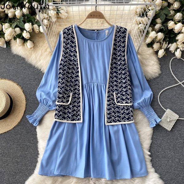 casual dresses joinyouth korean fashion two piece sets women oversized cardigan waistcoat jacket lantern sleeve solid dress temperament suit, Black;gray
casual dresses joinyouth korean fashion two piece sets women oversized cardigan waistcoat jacket lantern sleeve solid dress temperament suit, Black;gray