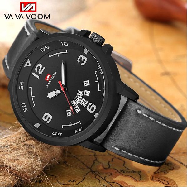 wristwatches vava voom fashion leather strap men quartz date business watch sport digital wrist for relógio masculino, Slivery;brown
wristwatches vava voom fashion leather strap men quartz date business watch sport digital wrist for relógio masculino, Slivery;brown