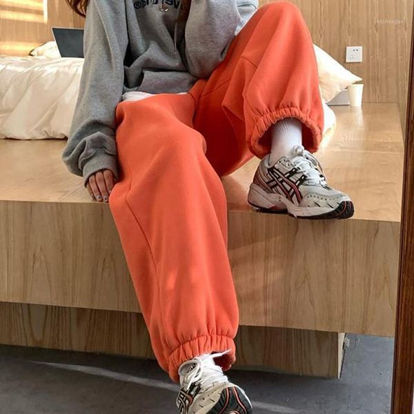 women's pants & capris solid warm trousers women casual orange pant plus velvet sport pantalones korean fashion thicken sweatpants bott, Black;white
women's pants & capris solid warm trousers women casual orange pant plus velvet sport pantalones korean fashion thicken sweatpants bott, Black;white