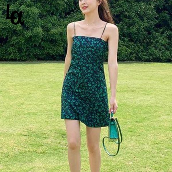 kawaii sweet green floral strap dress women korean cute chiffon print mini off shoulder beach summer 210519, Black;gray
kawaii sweet green floral strap dress women korean cute chiffon print mini off shoulder beach summer 210519, Black;gray
