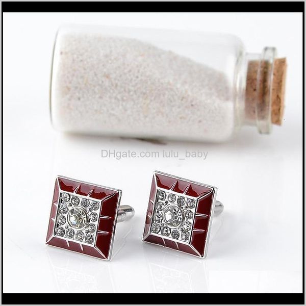 & tie clasps, tacks drop delivery 2021 cufflinks enamel diamond wedding business suit sleeve button cuff links for men fashion jewelry will, Silver
& tie clasps, tacks drop delivery 2021 cufflinks enamel diamond wedding business suit sleeve button cuff links for men fashion jewelry will, Silver