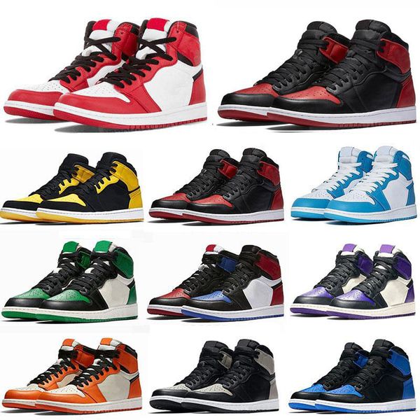 new jumpman 1 1s og high basketball shoes pine green black court purple royal bred toe nc obsidian unc game basketball sneakers trainers zi8
new jumpman 1 1s og high basketball shoes pine green black court purple royal bred toe nc obsidian unc game basketball sneakers trainers zi8