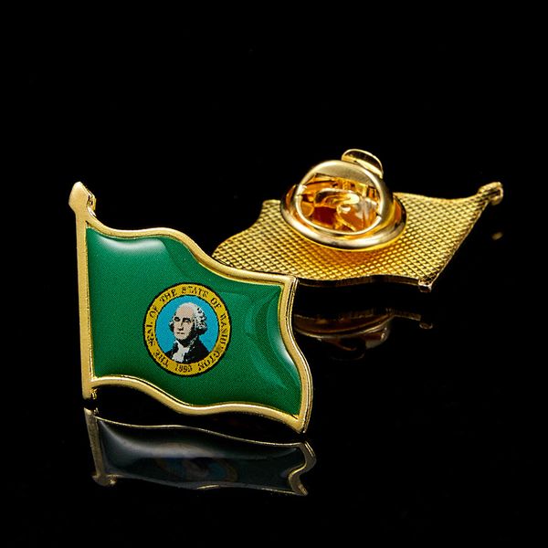 30pcs state of washington northwest usa flag lapel pin craft patriotism metal safety collectible
30pcs state of washington northwest usa flag lapel pin craft patriotism metal safety collectible