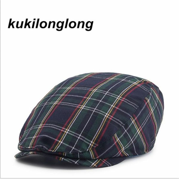 berets kukilonglong plaid beret for women cotton 2021 plain flat gorras casquette outdoor sports golf cap men dad hats boys, Blue;gray
berets kukilonglong plaid beret for women cotton 2021 plain flat gorras casquette outdoor sports golf cap men dad hats boys, Blue;gray