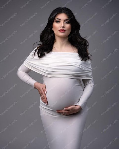 charming mermaid maternity dresses boat neck long sleeves ruffles spandex stretch bridal pregnancy po shoot dress casual, Black;gray
charming mermaid maternity dresses boat neck long sleeves ruffles spandex stretch bridal pregnancy po shoot dress casual, Black;gray