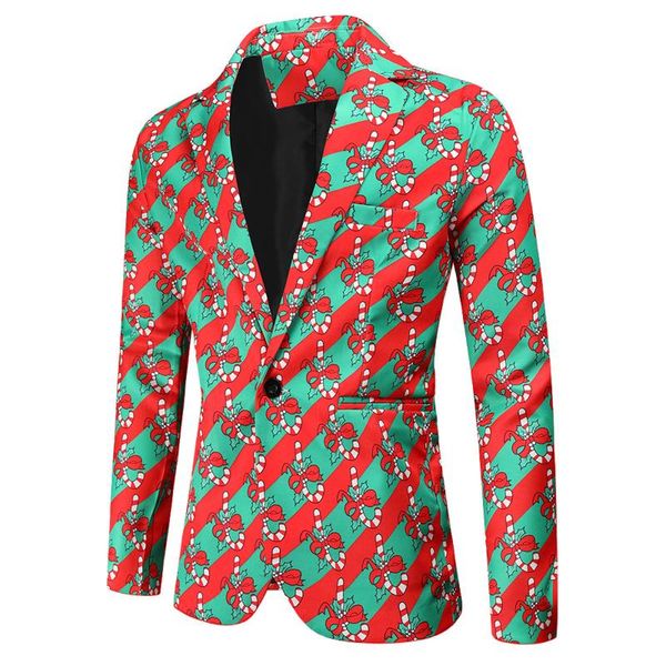 men's jackets single-breasted printed fashion christmas jacket casual suit coats &, Black;brown
men's jackets single-breasted printed fashion christmas jacket casual suit coats &, Black;brown