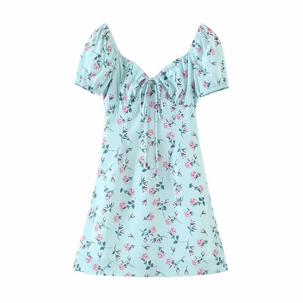 women europe and america style little mint green neckline elastic lacing female skinny puff sleeve mini dress 210520, Black;gray
women europe and america style little mint green neckline elastic lacing female skinny puff sleeve mini dress 210520, Black;gray