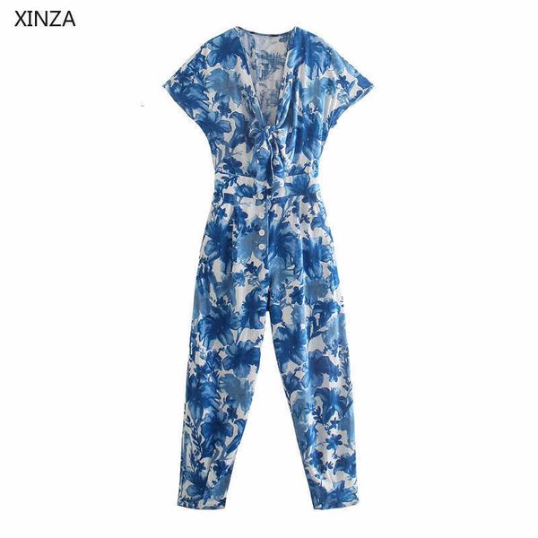 women's jumpsuits & rompers women flowers print blue jumpsuit vintage short sleeve v neck office lady romper chic button up pleat, Black;white
women's jumpsuits & rompers women flowers print blue jumpsuit vintage short sleeve v neck office lady romper chic button up pleat, Black;white