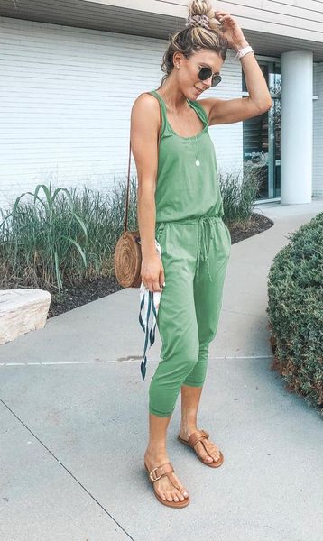 women's jumpsuits & rompers wontive 2021 summer fashion strap lace-up pocket jumpsuit casual slim ladies bodysuits, Black;white
women's jumpsuits & rompers wontive 2021 summer fashion strap lace-up pocket jumpsuit casual slim ladies bodysuits, Black;white