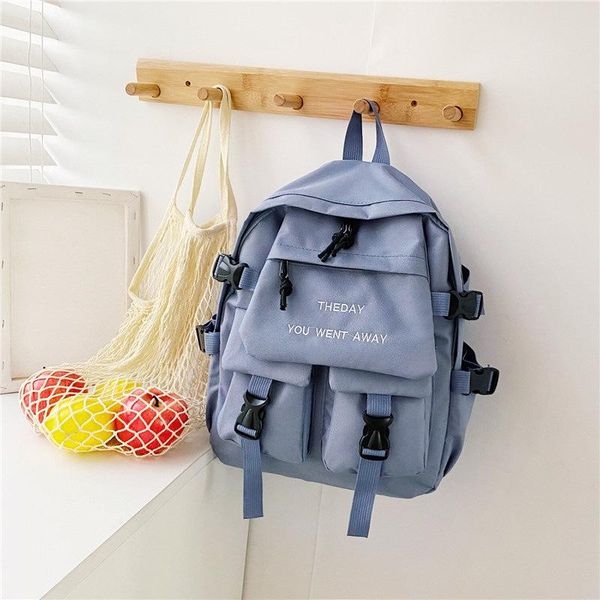 backpack ladies cool fashion solid color leisure travel shopping school bag large capacity multi-pocket nylon computer handbag
backpack ladies cool fashion solid color leisure travel shopping school bag large capacity multi-pocket nylon computer handbag