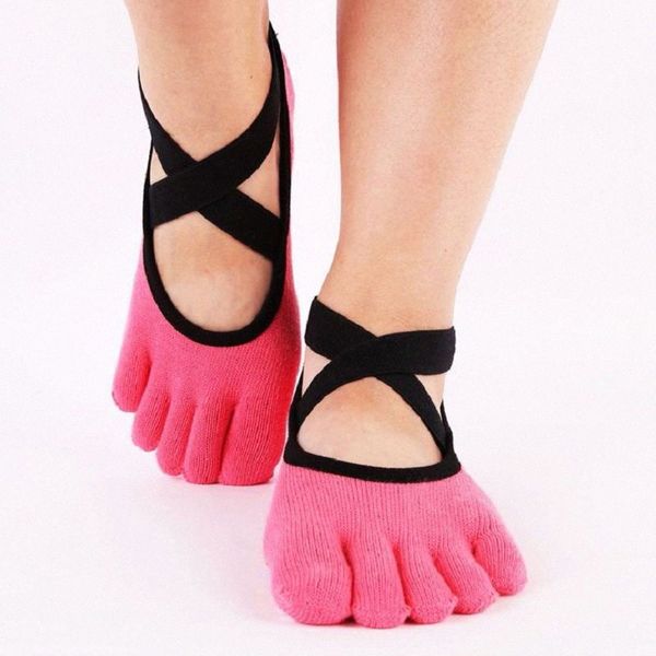Female Toe Socks Backless Cross Non-Slip Ballet Sweet Style Breathable Swear Profession Dance Yoga Sock 5 Fingers For Women C8W3#, Gray
Female Toe Socks Backless Cross Non-Slip Ballet Sweet Style Breathable Swear Profession Dance Yoga Sock 5 Fingers For Women C8W3#, Gray