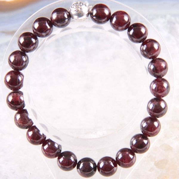 beaded, strands red garnet stretch bracelet 6 8 10mm natural stone gem round beads charm bangle men women jewelry gift 8", Black
beaded, strands red garnet stretch bracelet 6 8 10mm natural stone gem round beads charm bangle men women jewelry gift 8", Black