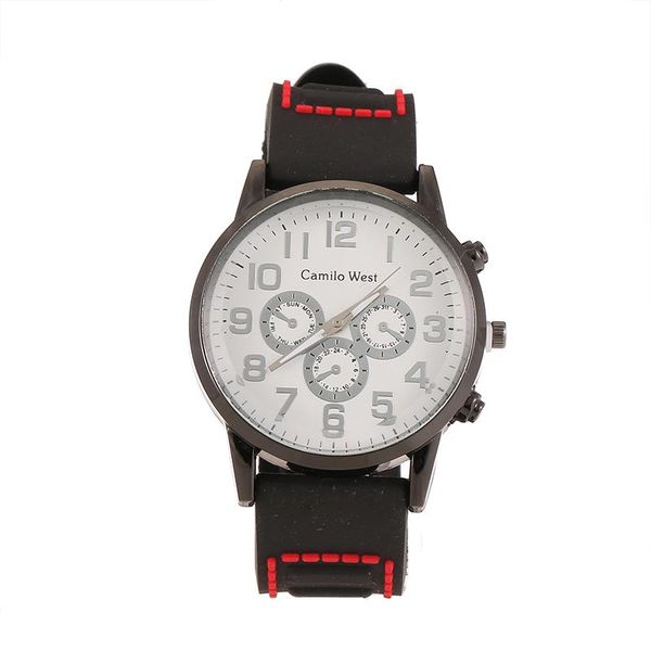 wristwatches watches mens silicone strap quartz watch men gift clock sports relogio masculino, Slivery;brown
wristwatches watches mens silicone strap quartz watch men gift clock sports relogio masculino, Slivery;brown