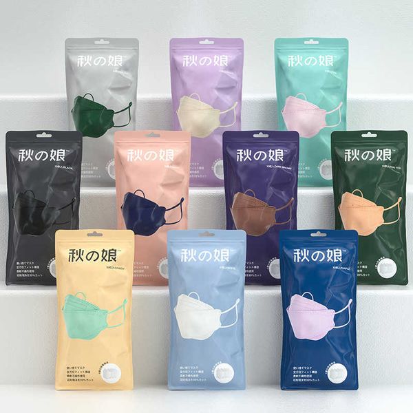 kf94 four layer anti pollen mask, 99 level, spray fish shaped dust-proof and breathable protective mask, packed in 10 bags
kf94 four layer anti pollen mask, 99 level, spray fish shaped dust-proof and breathable protective mask, packed in 10 bags