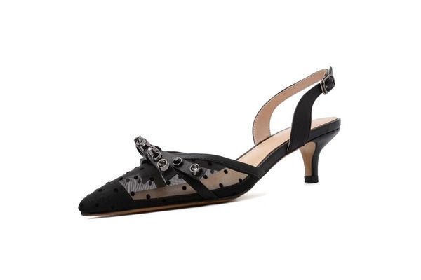 dress shoes kmeioo fashion pointed toe bowknot high heels genuine leather sandals woman ladies elegant party pumps 5cm, Black
dress shoes kmeioo fashion pointed toe bowknot high heels genuine leather sandals woman ladies elegant party pumps 5cm, Black