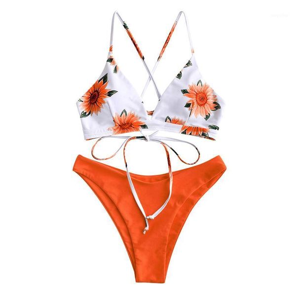 women's swimwear bikini cotton flower print low waisted tummy control two piece swimsuit casual sling beautiful backless, White;black
women's swimwear bikini cotton flower print low waisted tummy control two piece swimsuit casual sling beautiful backless, White;black