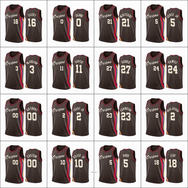 2021-22 75th anniversary printed mens basketball portland trail carmelo anthony damian lillard c.j. mccollum norman powell blazer custom, Black
2021-22 75th anniversary printed mens basketball portland trail carmelo anthony damian lillard c.j. mccollum norman powell blazer custom, Black
