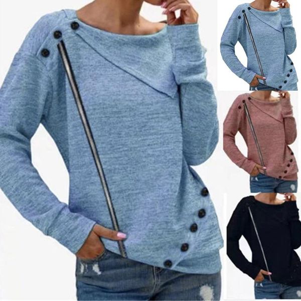 women's sweaters casual pullover sweater autumn and winter solid color long sleeve button leather pimp large lapel knit top, White;black
women's sweaters casual pullover sweater autumn and winter solid color long sleeve button leather pimp large lapel knit top, White;black