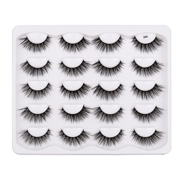 false eyelashes 10 pairs of natural 3d dramatic handmade mink soft and slightly curled
false eyelashes 10 pairs of natural 3d dramatic handmade mink soft and slightly curled