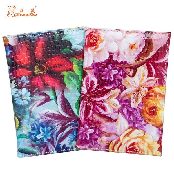 card holders rose flower crocodile pattern embossed pu leather passport holder bag travel id credit ticket soft folder cover, Brown;gray
card holders rose flower crocodile pattern embossed pu leather passport holder bag travel id credit ticket soft folder cover, Brown;gray